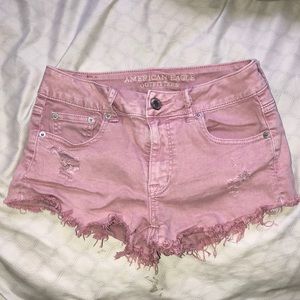 American Eagle shorts, pink